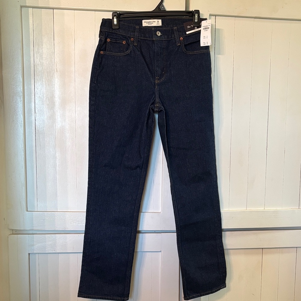 Abercrombie & Fitch Dark Indigo Jeans